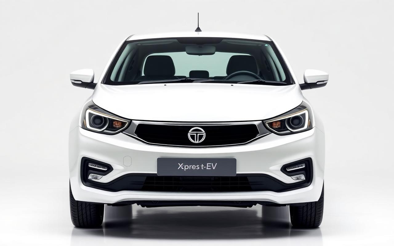 Tata Xpres T EV 2.0 — front three-quarter view