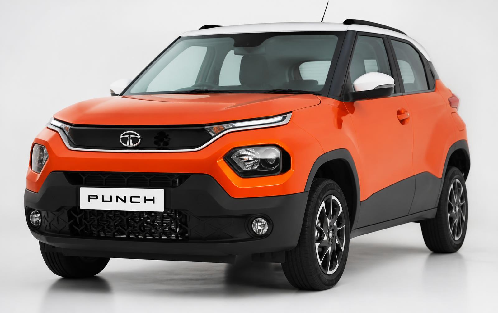 Tata Punch 2.0 — front three-quarter view